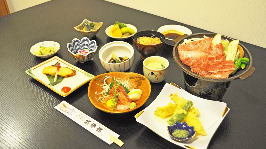 夕食はお部屋でゆっくり【十勝和牛陶板焼】スタンダード・2食付きプラン